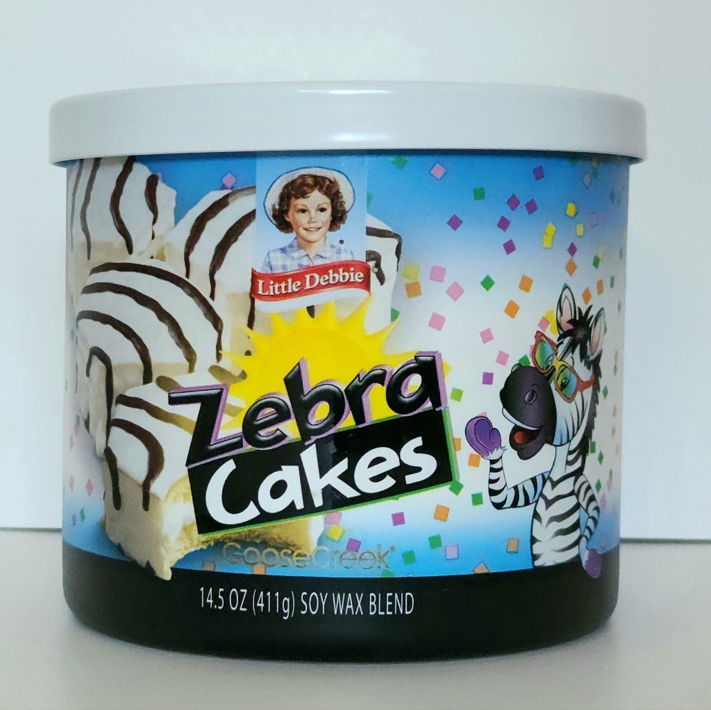 Little Debbie Zebra Cakes 3-Wick Candle